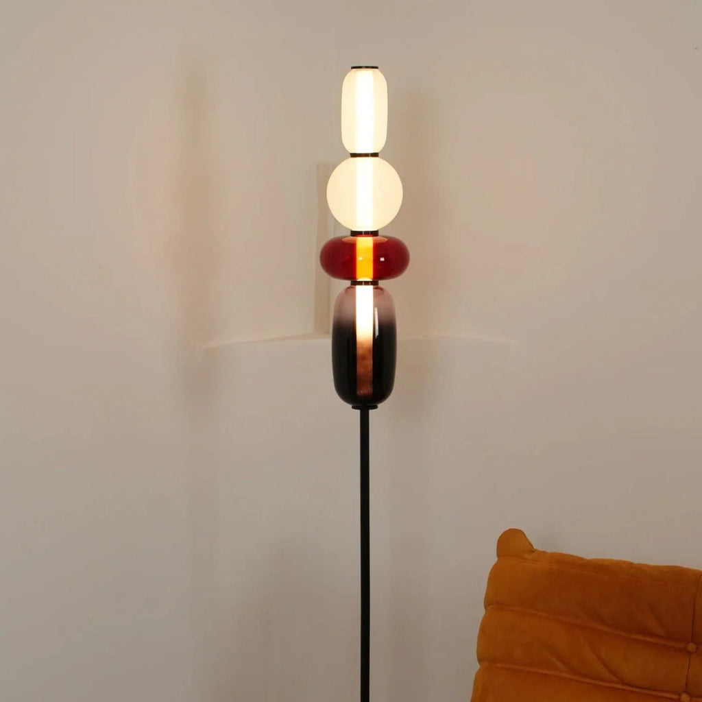 Modern Glass Floor Lamp