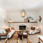 Retro Glass Pendant Lamp
