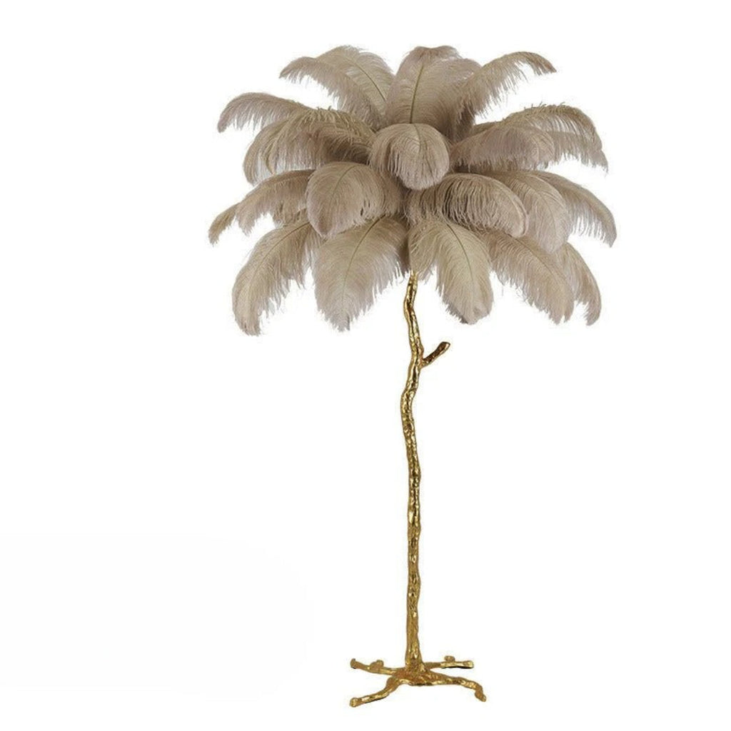 Modern Feather Floor Lamp