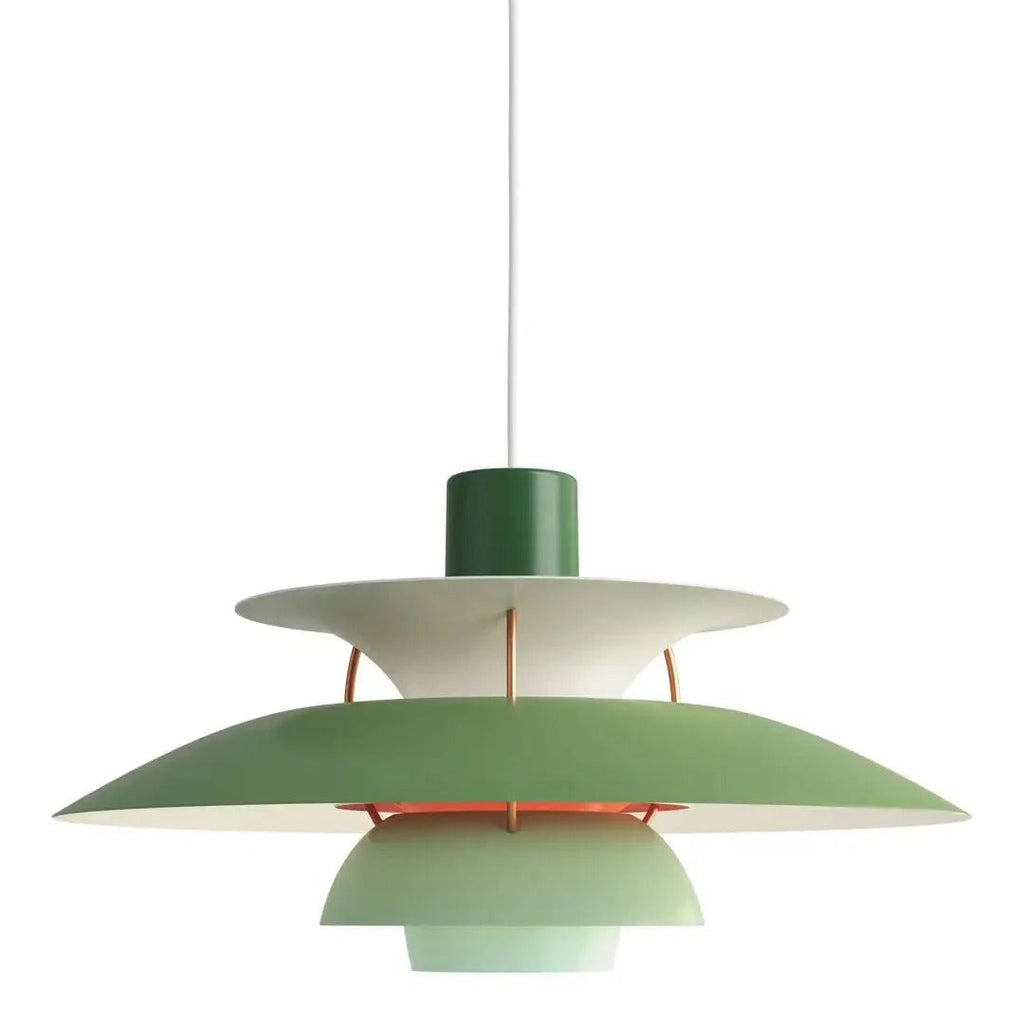 Contemporary Layered Metal Pendant Light