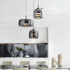 Retro Glass Pendant Light