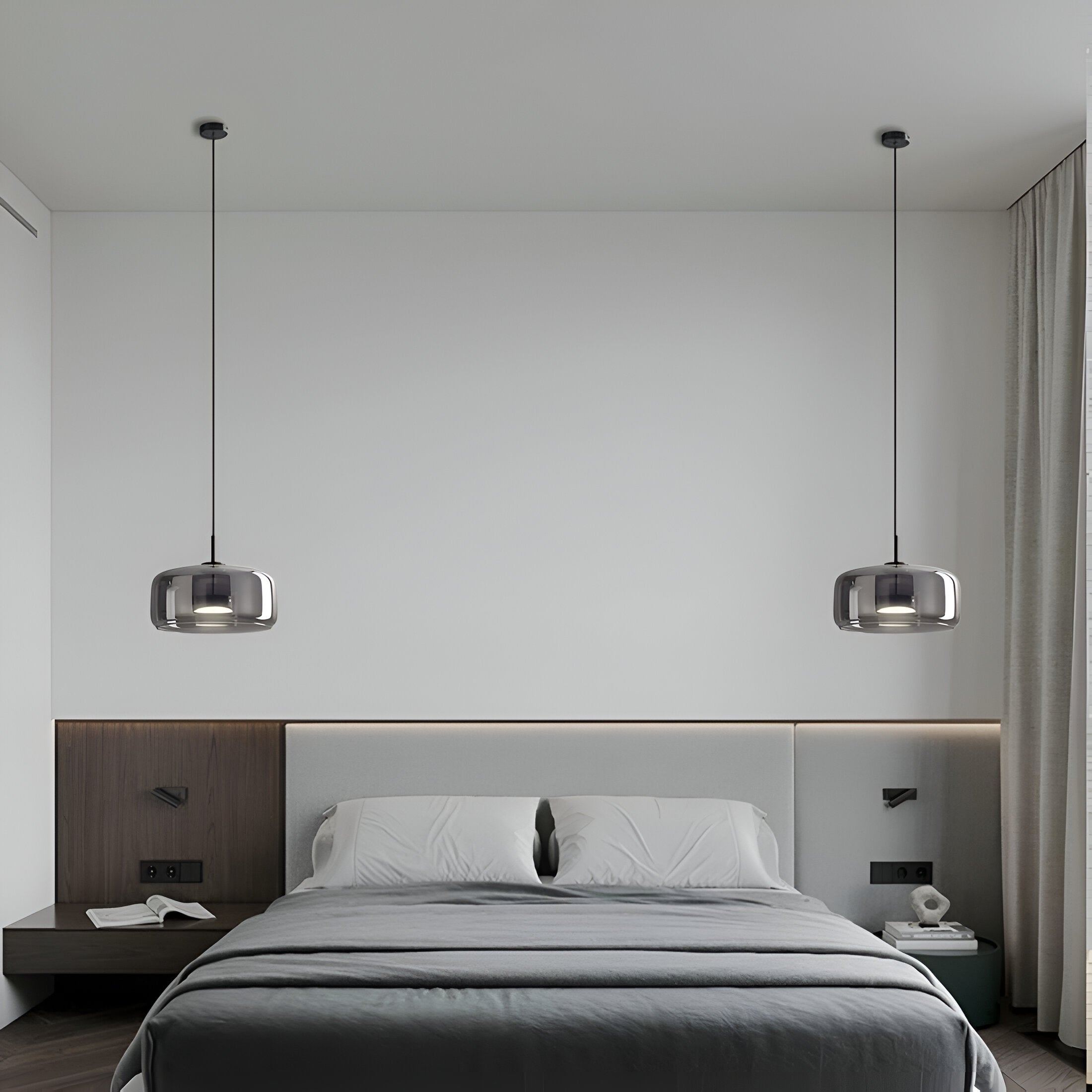 Retro Glass Pendant Light