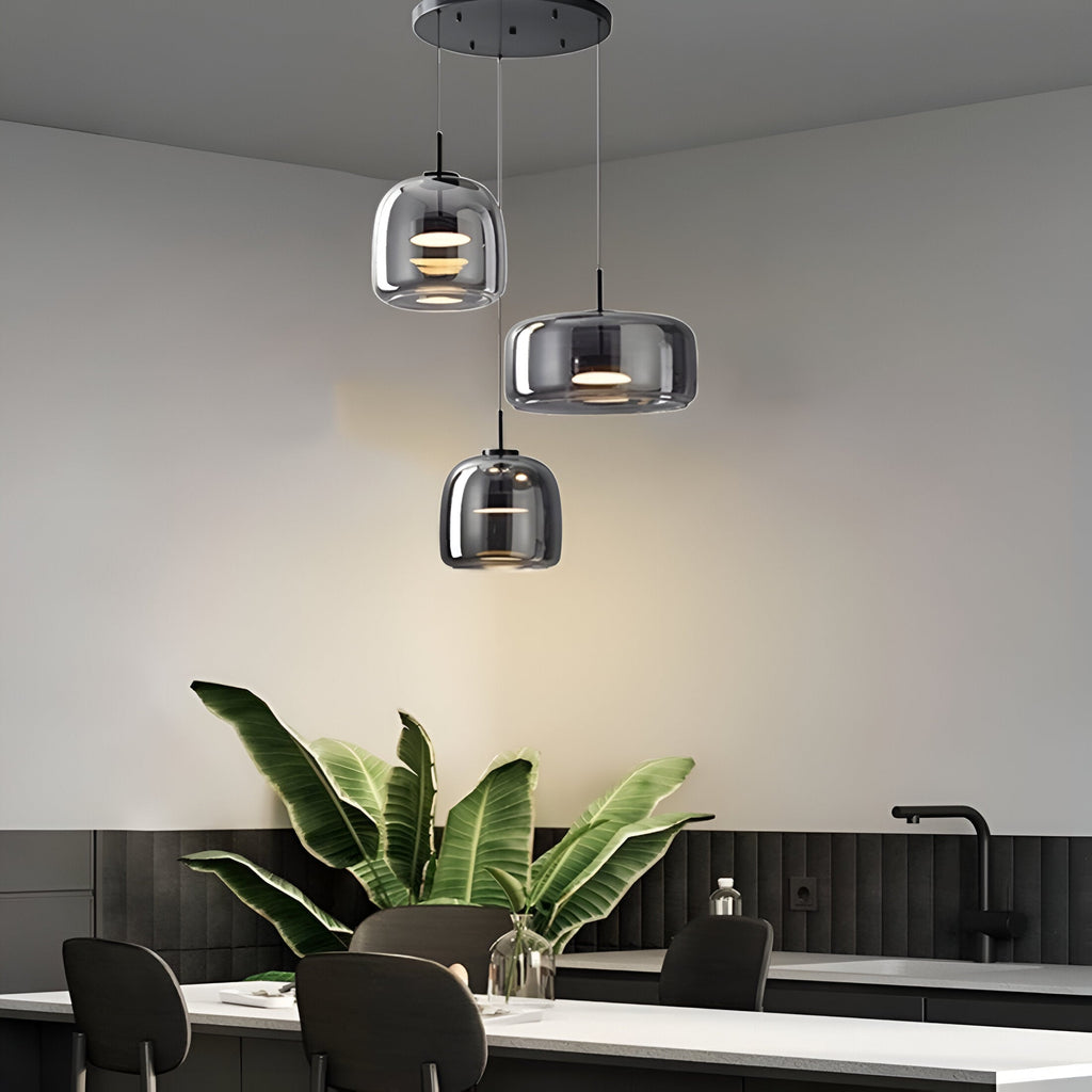Retro Glass Pendant Light