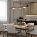 Ylen Suspension Nordique en Bois pour Salon - Neutralighting