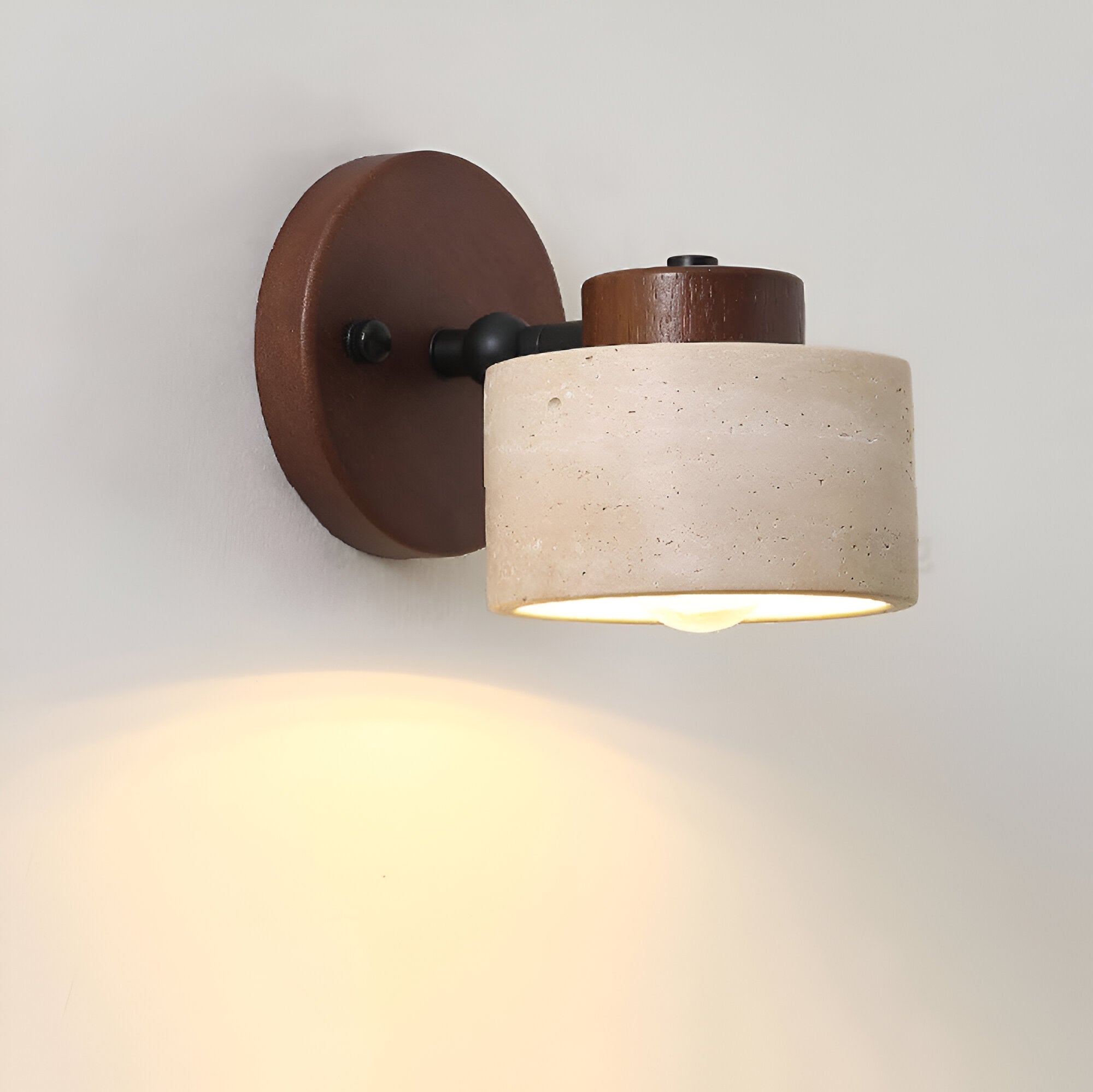 Minimalist Concrete Wall Lamp