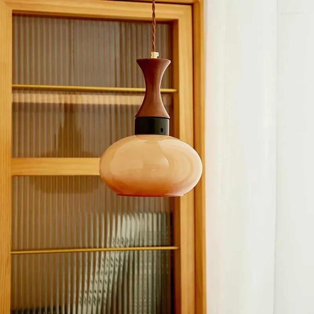 Retro Oval Pendant Light