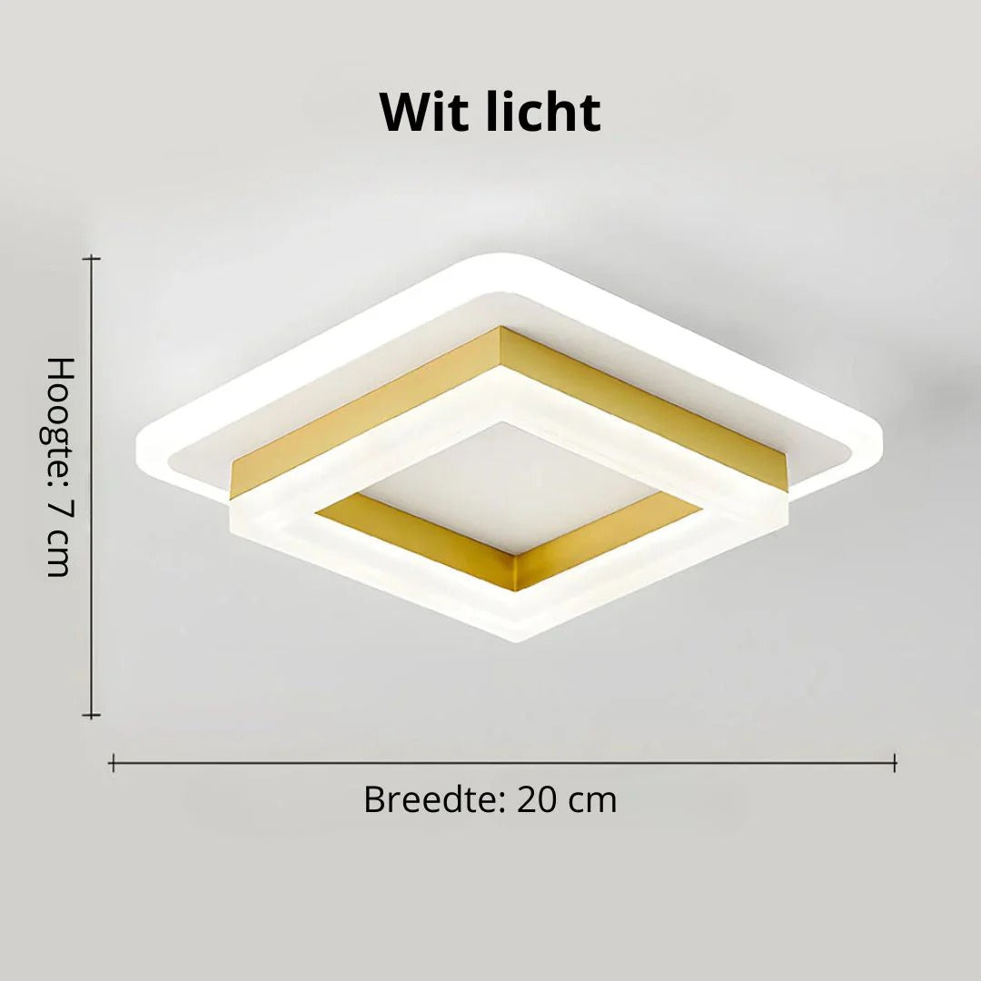 Contemporary Square LED Ceiling Light