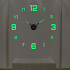 3D Wall Clock – Modern Roman Numeral Or Typographic Decorative Design
