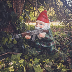 Military Garden Gnome