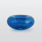 Globe Ceiling Light Flush Mount Glass and Metal Fixture | Art Deco Inspired Style | Warm Ambient Lighting for Living Rooms
