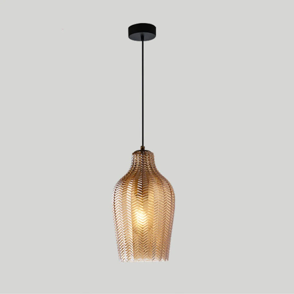 Woven Glass Pendant Light
