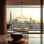 Fabric Sculptural Pendant Light