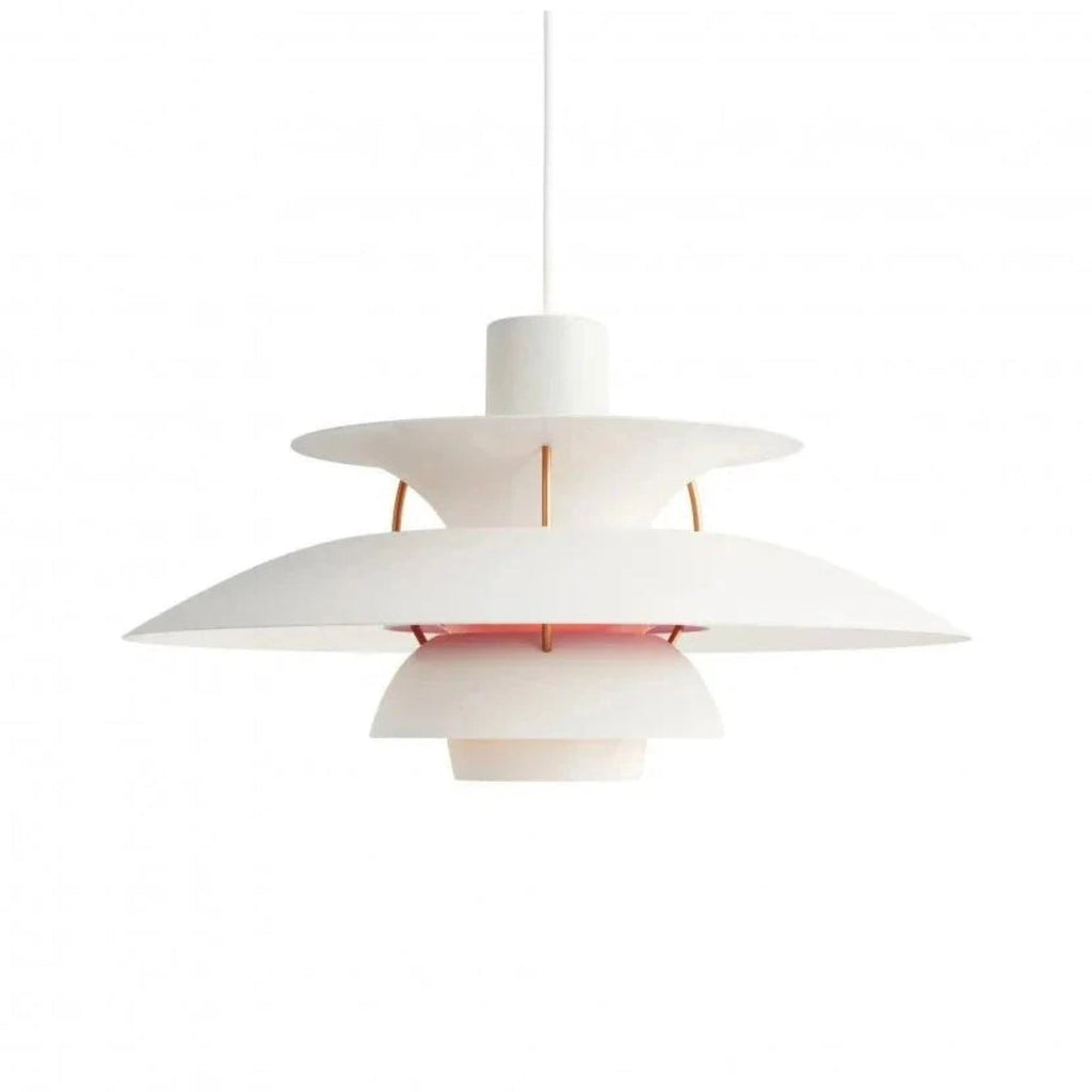 Contemporary Layered Metal Pendant Light