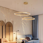 Remi Suspension Anneau Moderne Métal Noir/Doré/Café Salon - Neutralighting