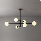 Truva Lustre Bulle Moderne. Cuivre/Verre. Noir/Cuivre. Salon - Neutralighting