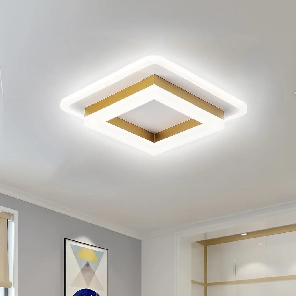 Scandinavian Square LED Ceiling Light