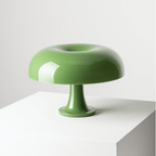 Table Lamp ABS and PS Construction | Retro Mushroom Dome Style | USB-C Powered LED with Three Adjustable Lighting Modes