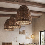 Ritta Suspension LED Vintage Rotin Salon/Chambre à Coucher - Neutralighting
