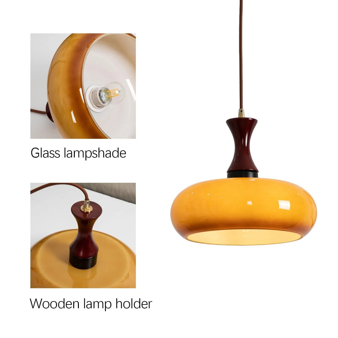 Retro Oval Pendant Light