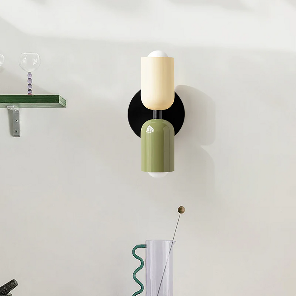 Color Accent Wall Lamp – Sculptural Modern Artistic Design