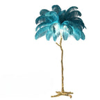 Modern Feather Floor Lamp