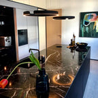 Circular LED Metal Pendant Light