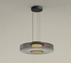 Layered Glass LED Pendant Light