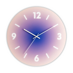 Sunset Glass Design Wall Clock