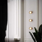 Modern Round Metal Wall Light