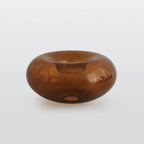 Globe Ceiling Light Flush Mount Glass and Metal Fixture | Art Deco Inspired Style | Warm Ambient Lighting for Living Rooms