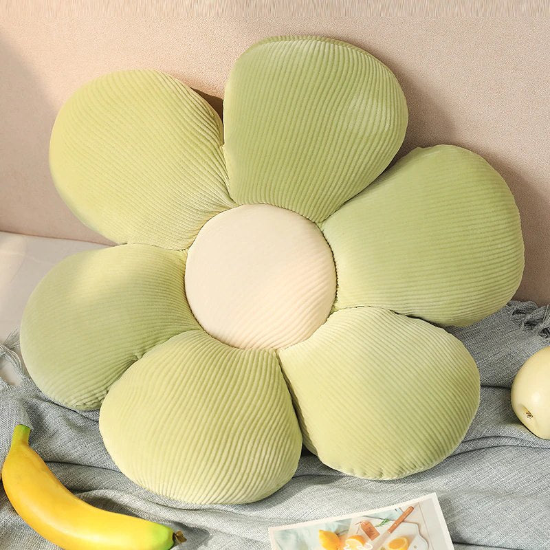 Flower-Shaped Decorative Throw Pillow