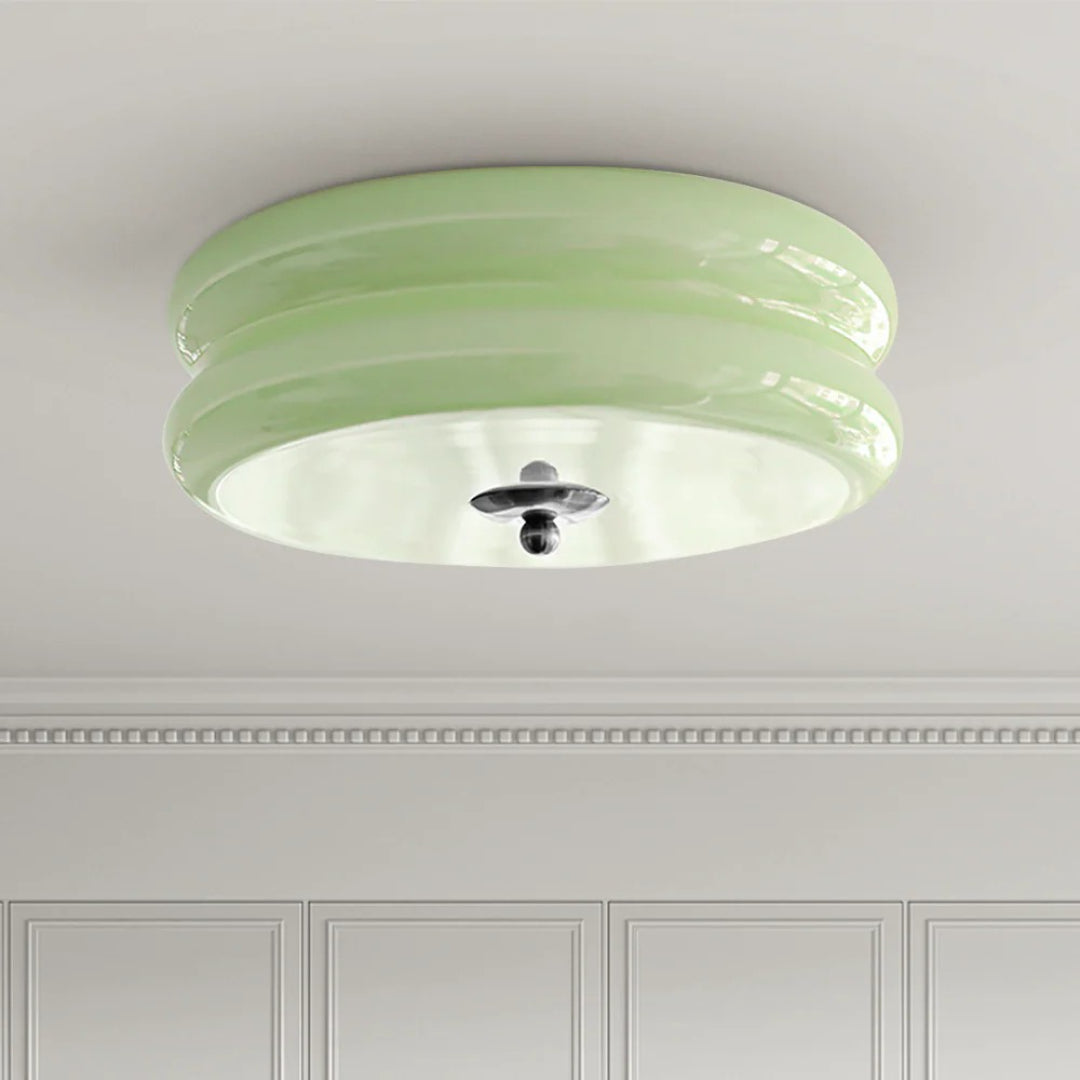Art Deco Glass Ceiling Light