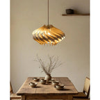Japandi Wooden Pendant Light