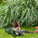 Military Garden Gnome