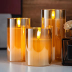Flameless LED Candles – Battery Powered With Timer For Safe Ambient Decor