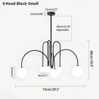 Modern Glass Chandelier