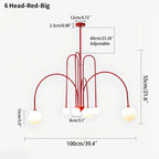 Modern Glass Chandelier