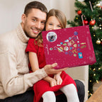 24 Day Doll Advent Calendar with Miniature Baking Accessories, Holiday Drinks and Festive Decor - Christmas Countdown Set