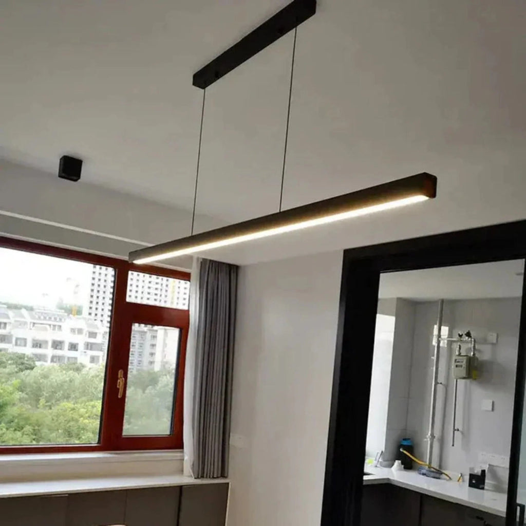 Minimalist Linear LED Pendant Light