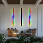 Minimalist RGB Outdoor Wall Light