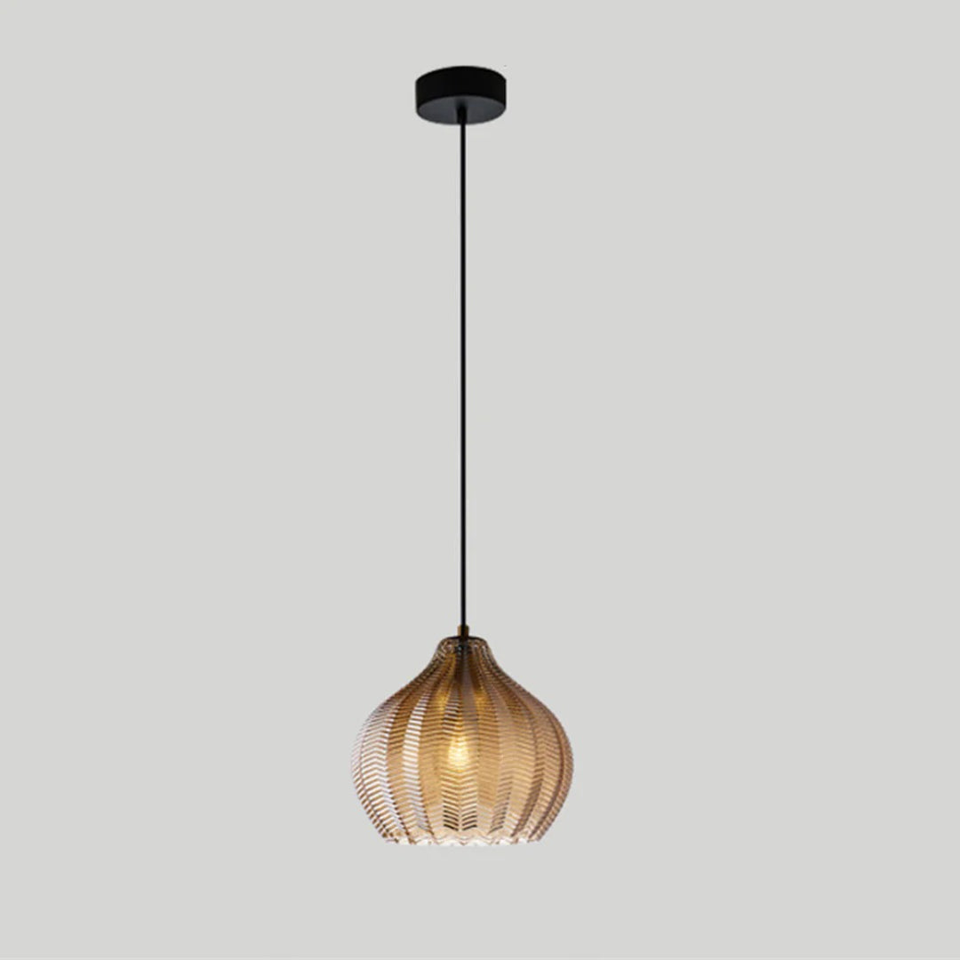 Woven Glass Pendant Light