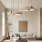 Stone Ring Pendant Light