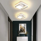 Contemporary Double Ring Ceiling Light