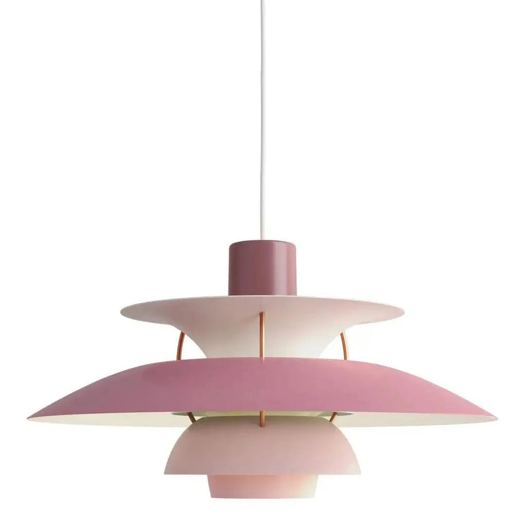 Contemporary Layered Metal Pendant Light