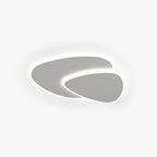 Zeno Plafonnier Triangle Moderne Blanc Salon - Neutralighting