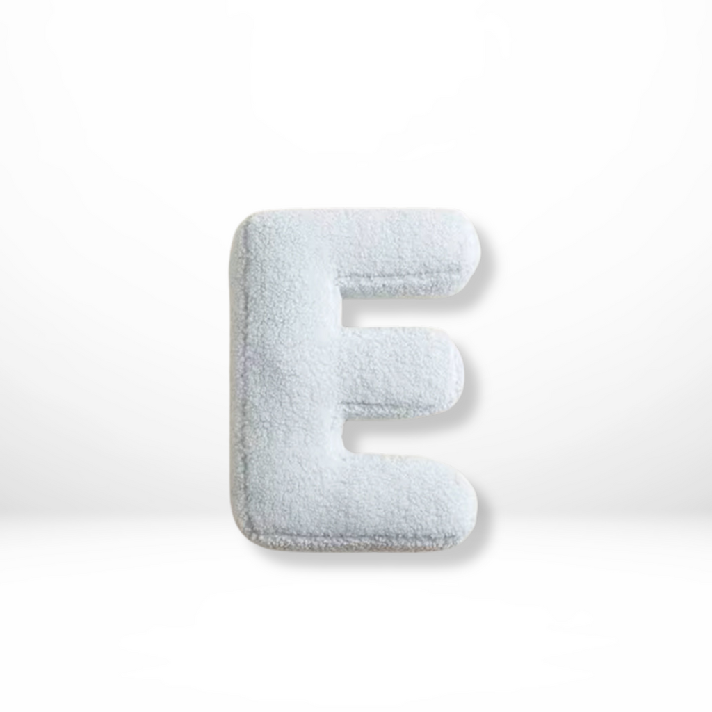 Velvet Alphabet Throw Pillow With Letters A To Z