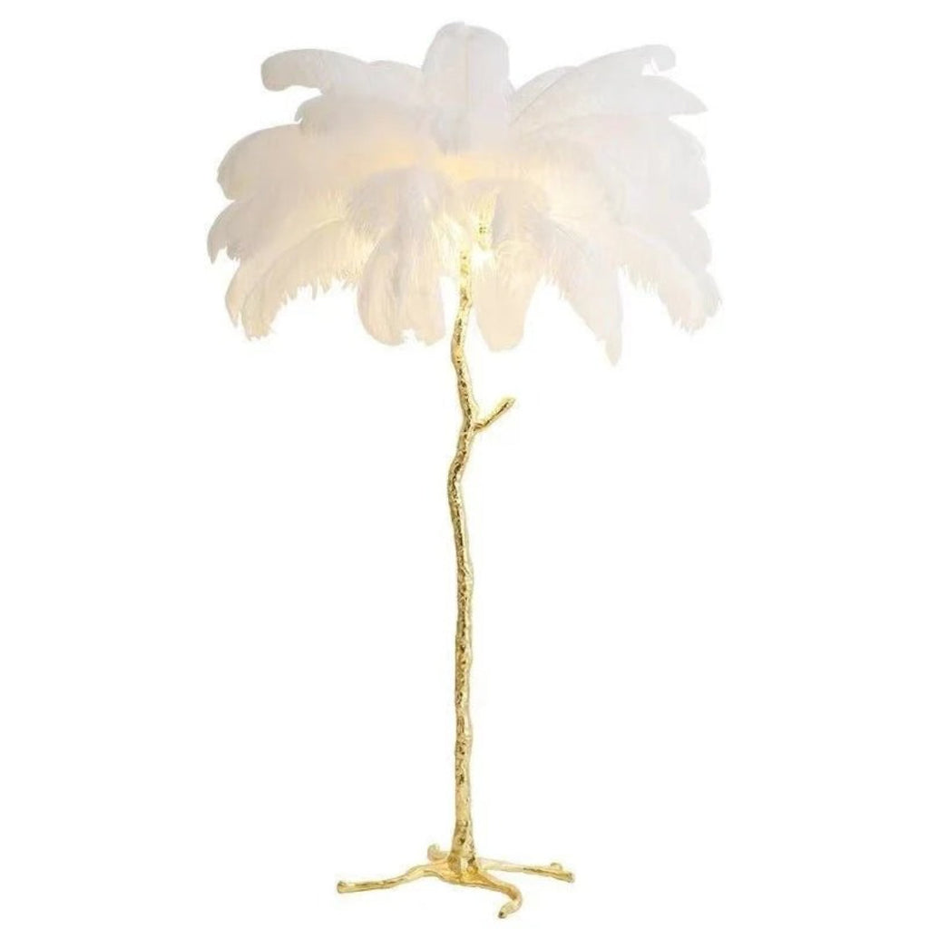 Modern Feather Floor Lamp