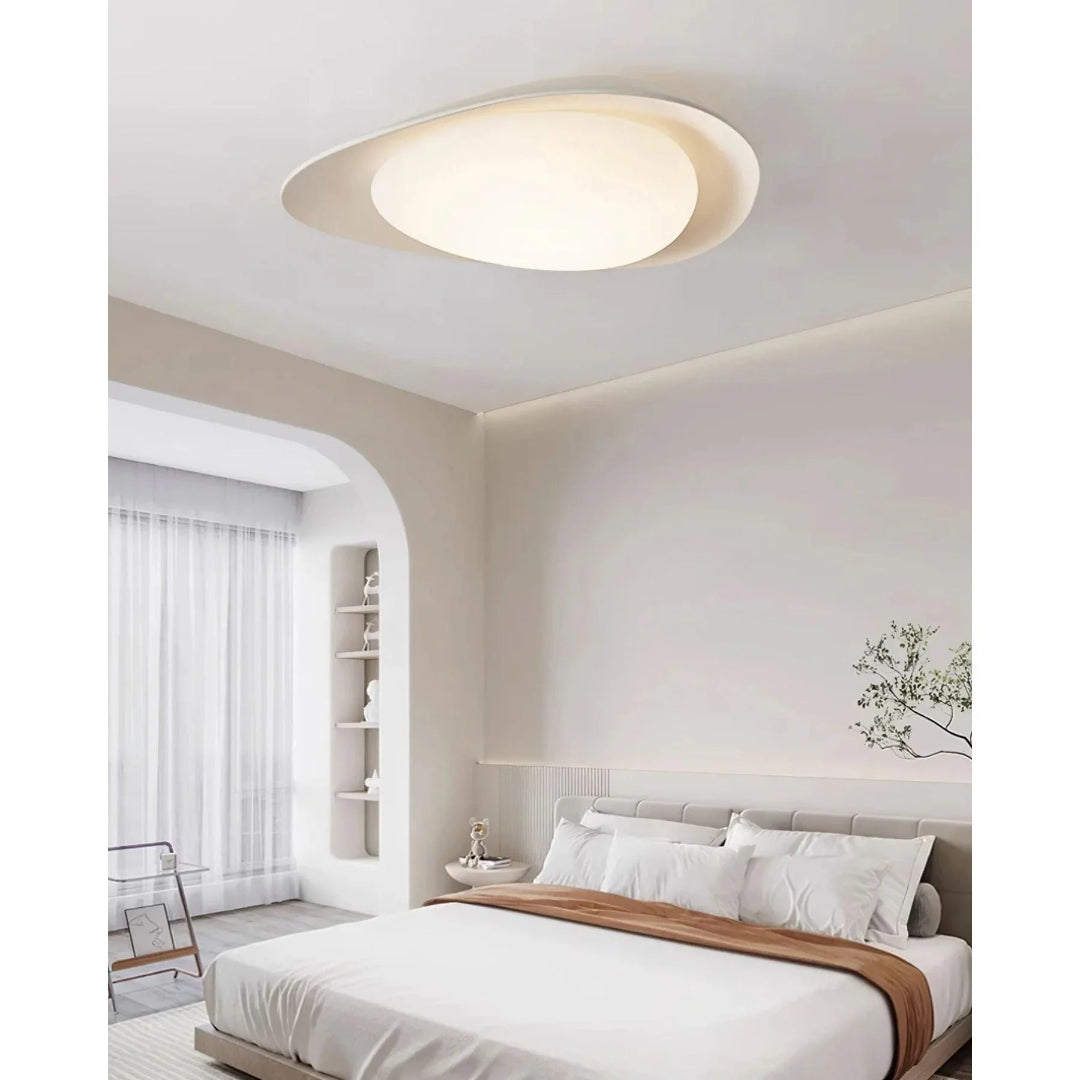 Contemporary Leaf-Shaped LED Ceiling Light