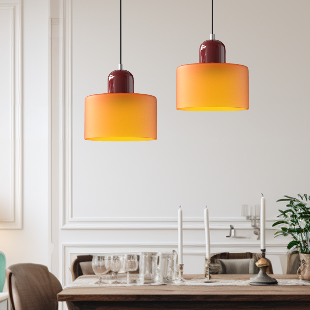 Geometric Pendant Lamp – Creative Bauhaus Inspired Sculptural Form