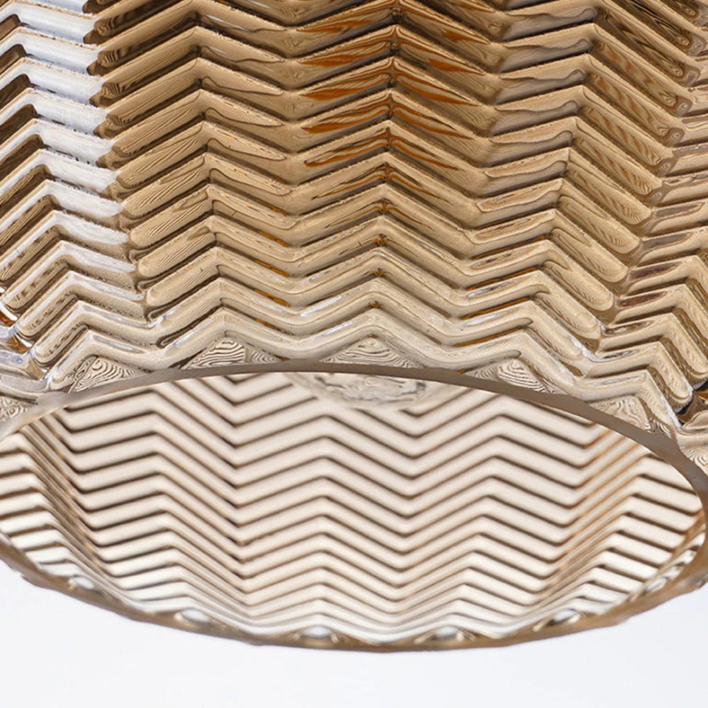 Woven Glass Pendant Light
